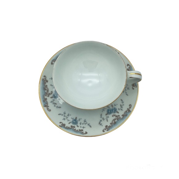 Vintage Imperial W Dalton Seville Pattern Tea Cup & Saucer Set- of Two - Picture 6 of 8